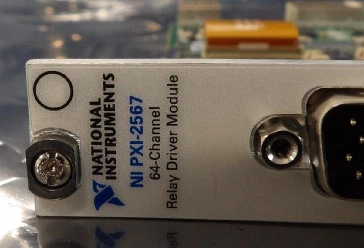 Used National Instruments NI PXI-2567 64-Channel Relay PCB Card PXI-CA3 PXI-1045