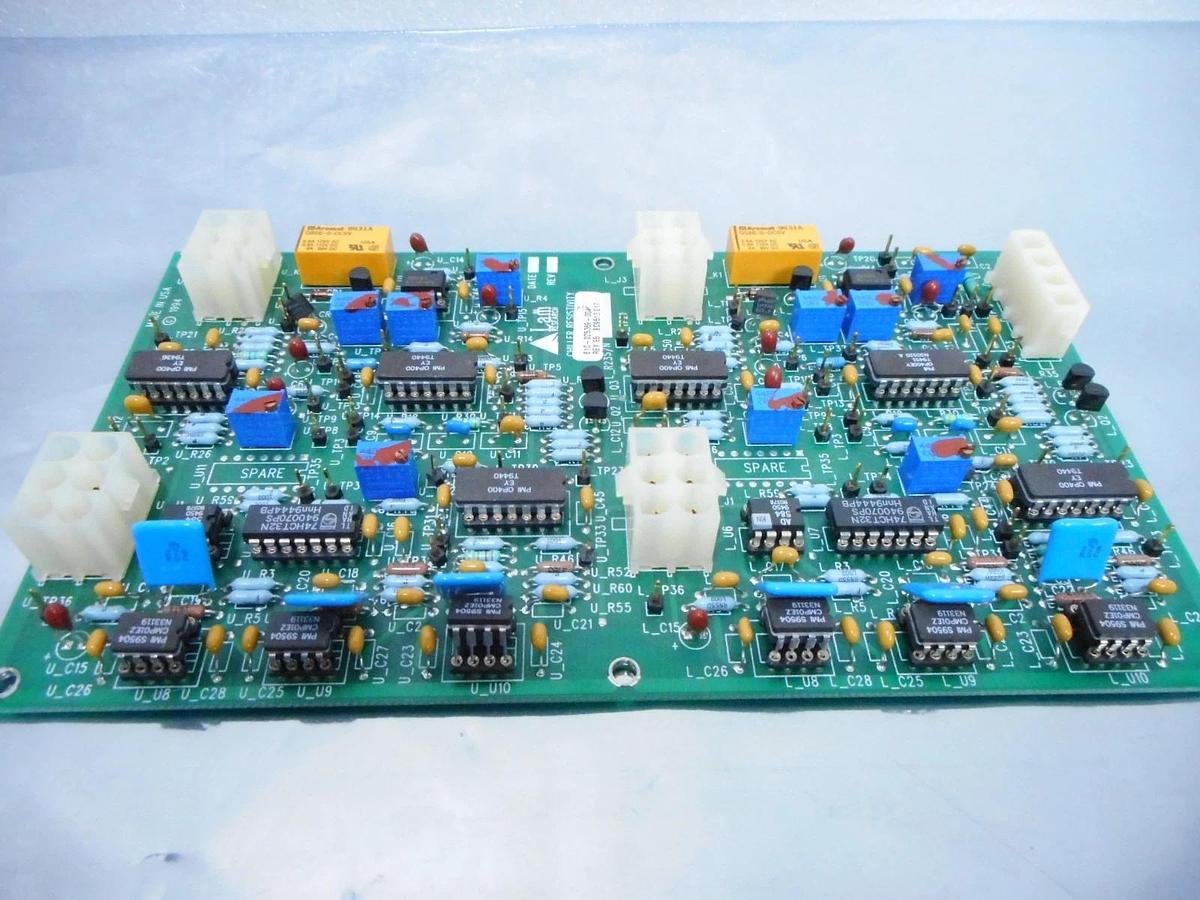 Used Lam Research 810-025369-002 Chiller Resistivity Board PCB Rev. E5 Untested AS-IS