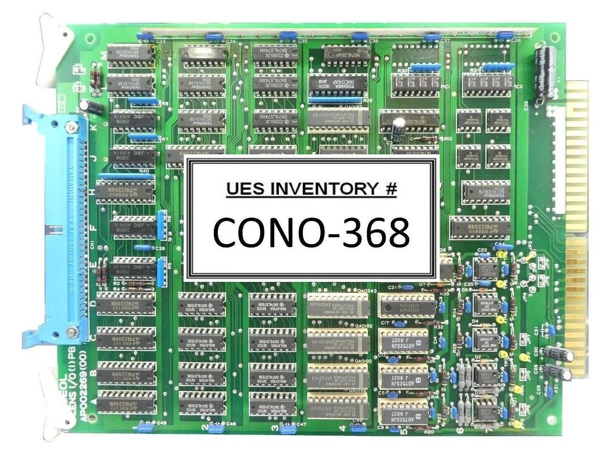Used JEOL AP002269(00) Lens I/O PCB Card LENS I/O(1) PB JSM-6300F SEM Working Surplus