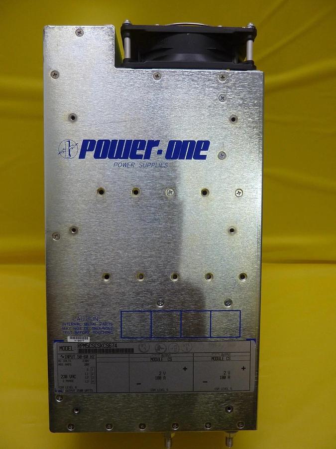 Used Power-One RPM5CSCSKCS674 Dual Output Power Supply 2500W Used Working