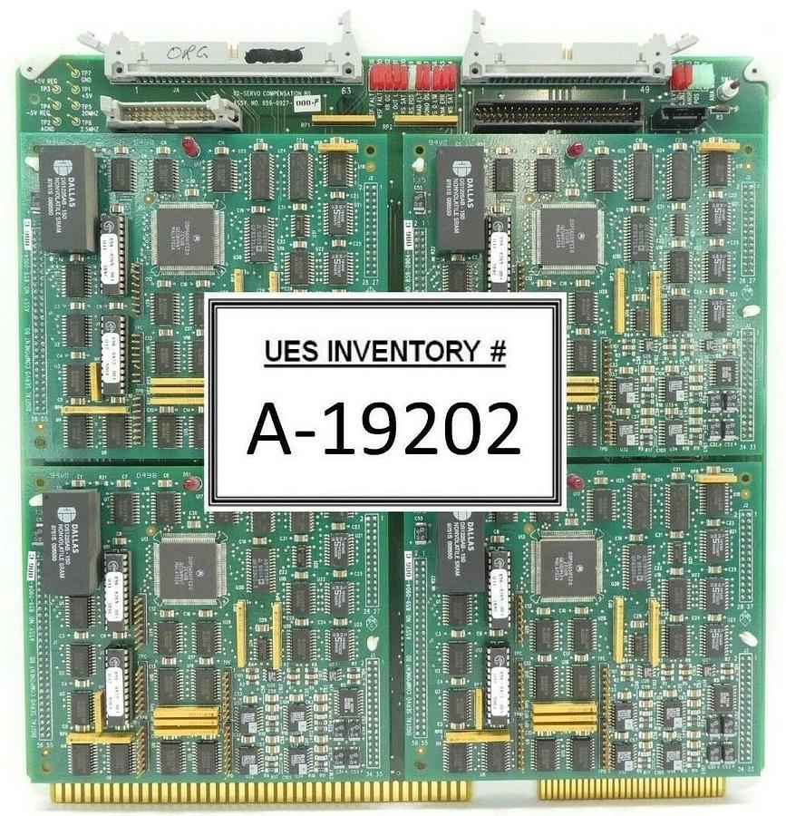 Used ASML 859-0927-008-F Servo Compensation Board PCB 859-0904-006C Working Spare