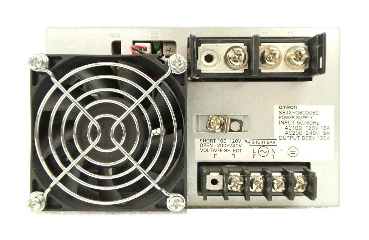 Used Omron S8JX-G60005C Power Supply AMAT Applied Materials Working Surplus