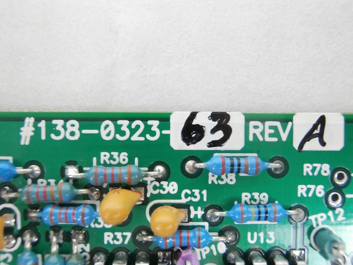 Used Dynatronix 138-0323-63 Forward Regulator Plating PCB Card 190-0323-03 As-Is