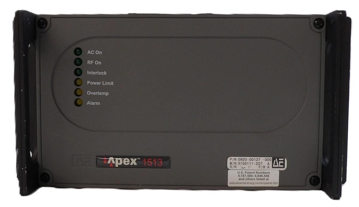 Used Apex 1513 AE Advanced Energy 3156111-207 1.5kW RF Generator AMAT Untested