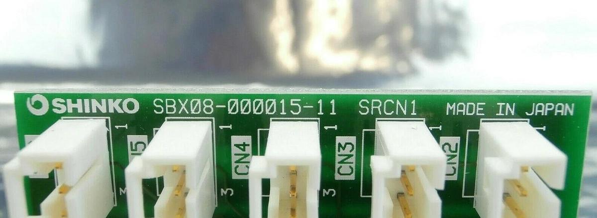 Used Shinko Electric SBX93-100022-11 Interface Board PCB SRCN1 SBX08-000015-11 Used