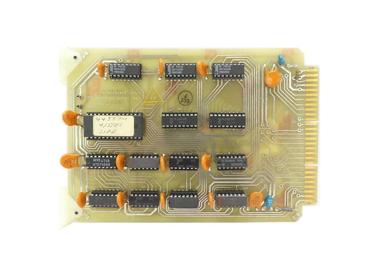 Used Varian Semiconductor VSEA DH4327001 24V Interface Logic PCB Card Rev. A Working