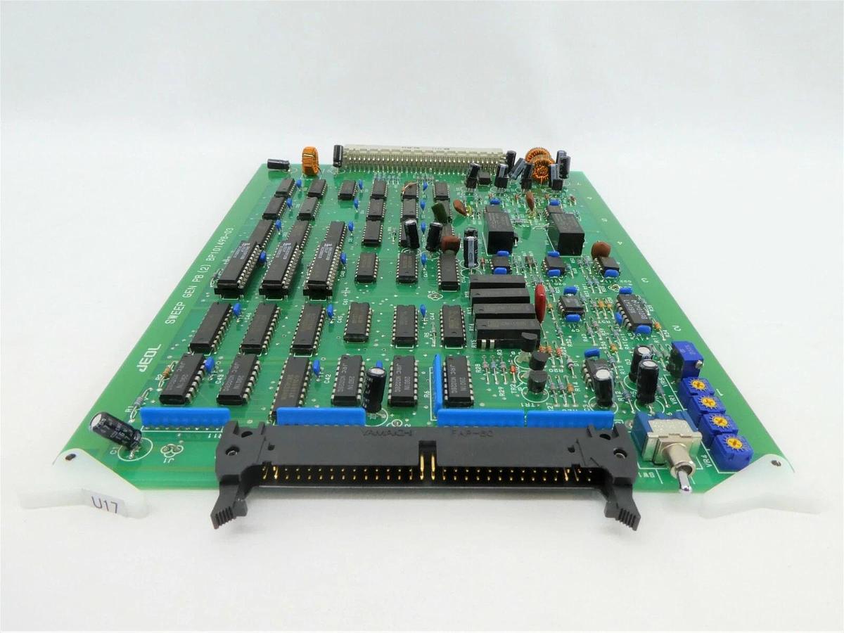 Used JEOL BP101498-03 SWEEP GEN PB(2) PCB Card JWS-7555S Wafer Review SEM Working