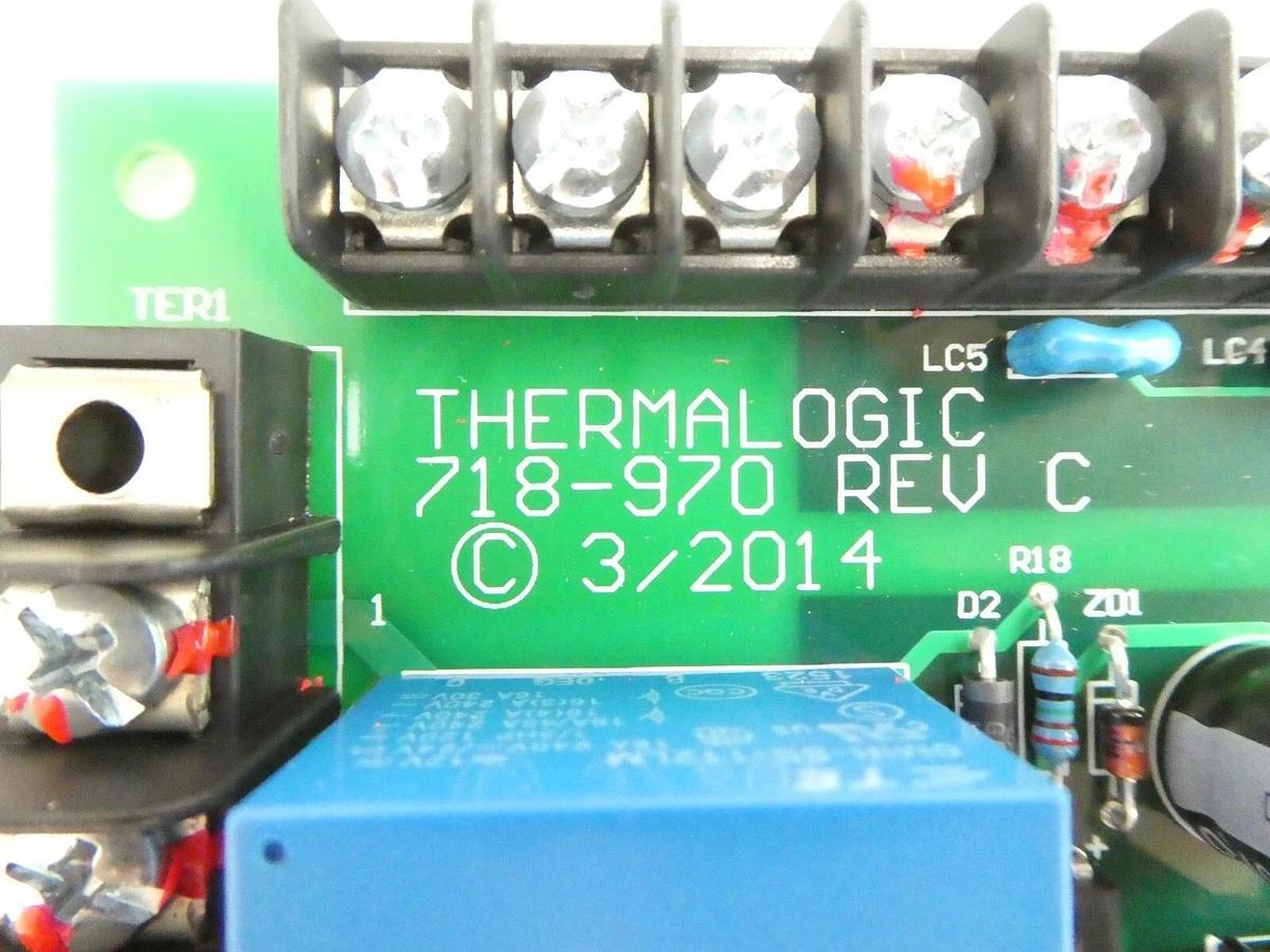 Used Thermalogic 718-970 Temperature Control PCB Assembly Working Surplus
