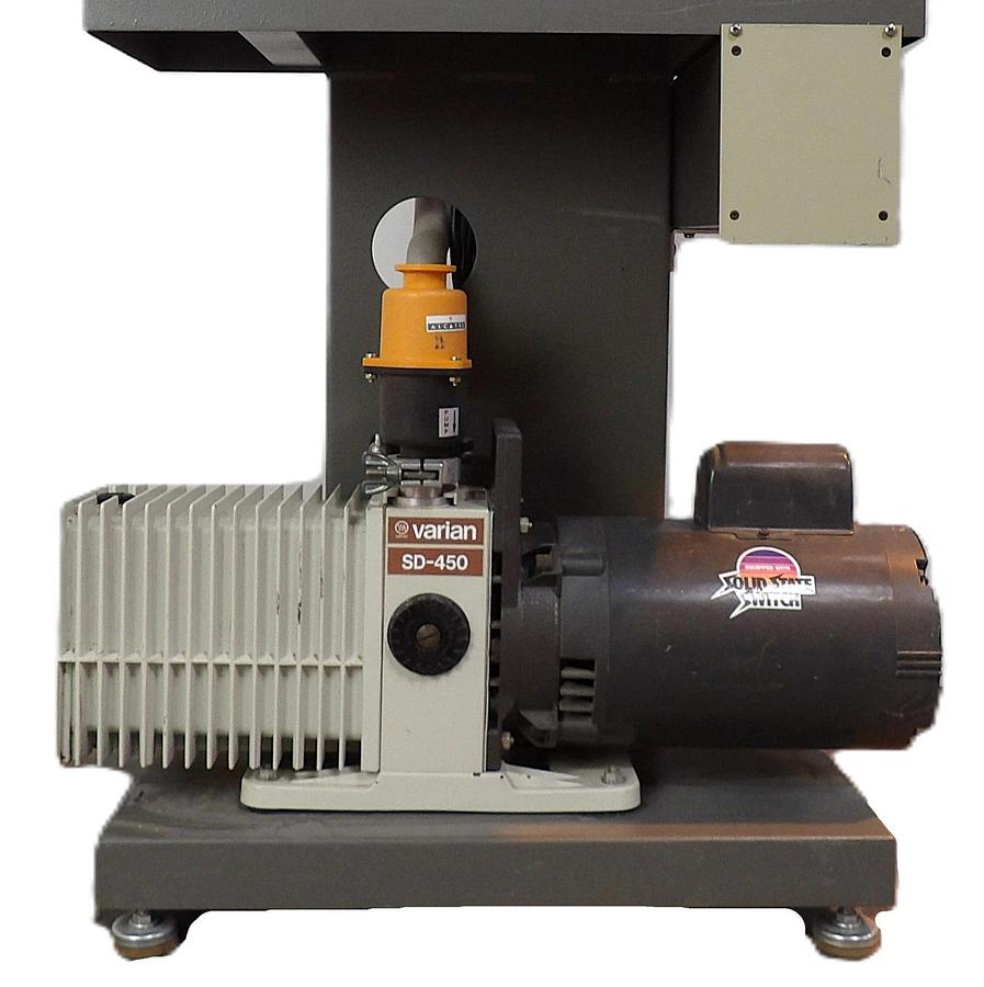 Used Varian 938-41 Helium Leak Detector PORTA-TEST Turbo Tested Parts or Repair As-Is