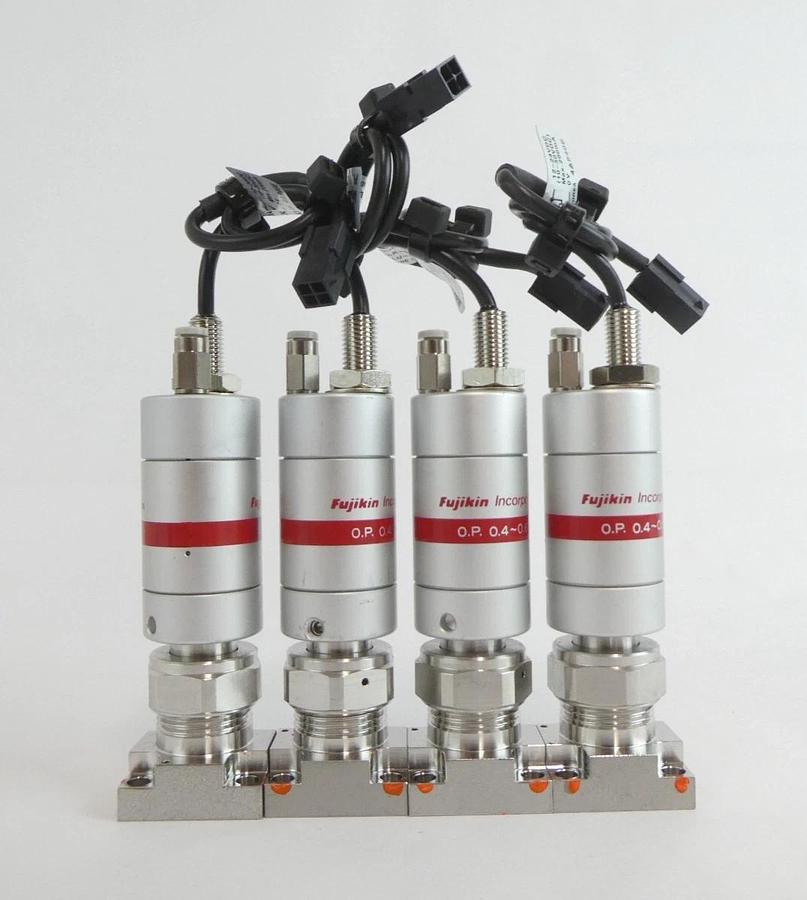 Used Fujikin 507082 507081 Diaphragm Valve 316L-P Lot of 12 Working Surplus