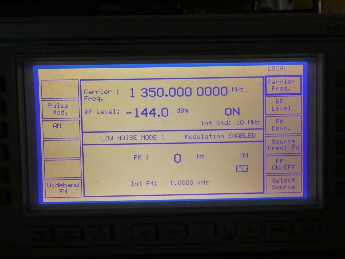Used IFR 2040 10khz-1.35Ghz Low Noise Signal Generator 9.15 with Option 2 Surplus