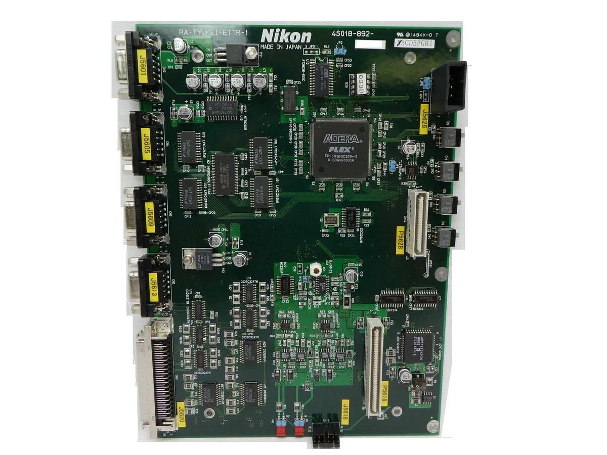 Used Nikon 4S018-892 Relay Interface Board PCB RA-TYUKEI-ETTR-1 NSR-S205C Spare