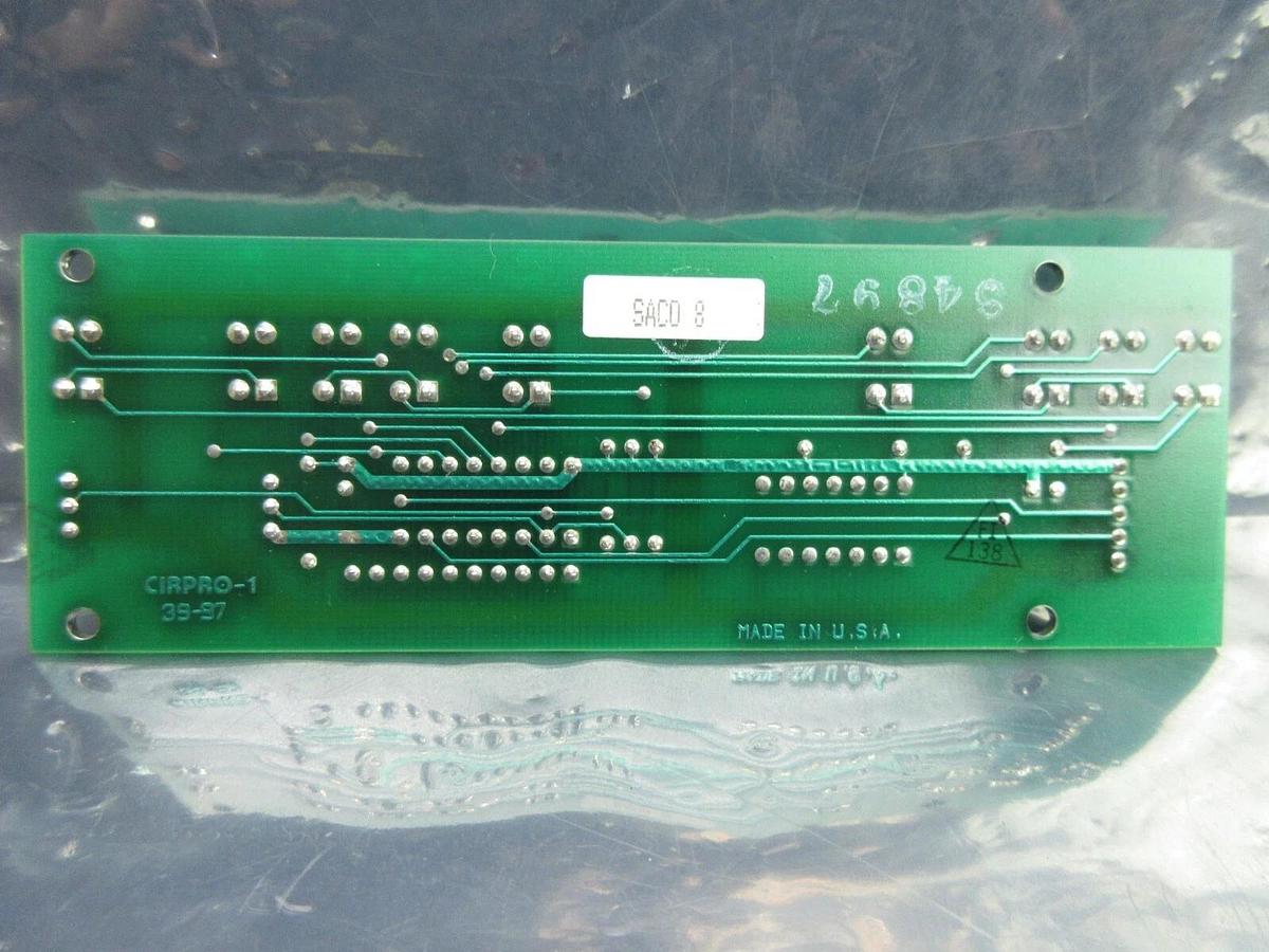 Used SVG Silicon Valley Group 80216A-01 Centering Device Sensors Board PCB 90S Used
