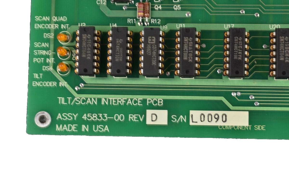 Used KLA-Tencor 45833-00 PCB Tilt Scan Interface Board PCB Spare Surplus