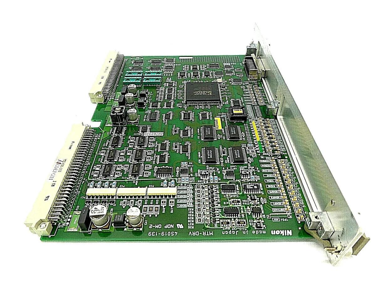 Used Nikon 4S019-139 Relay Driver Card PCB MTR-DRV NSR-S307E Working Surplus