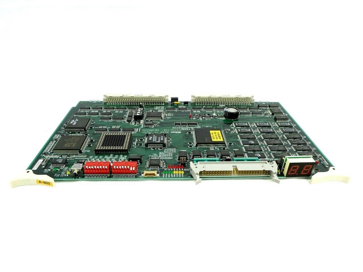Used Nikon Precision 4S015-119 Processor Board PCB Card VME NK386SX4 NSR Working