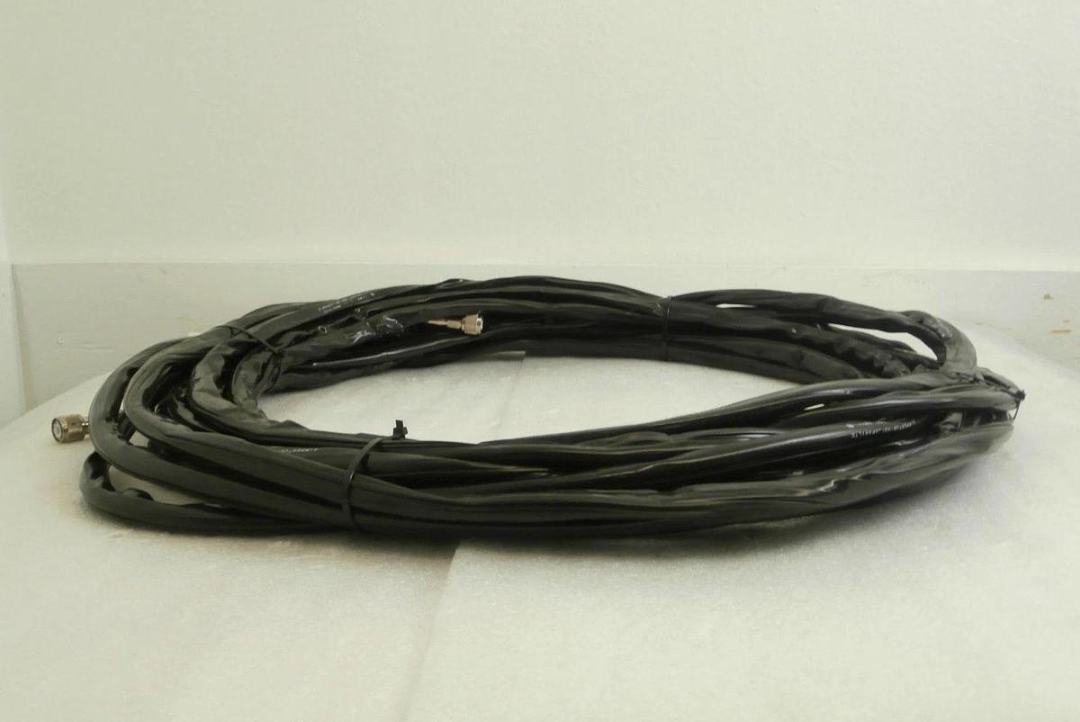Used Hitachi 201A1 RF Cable 72 Foot 22M M-511E Microwave Plasma System Working