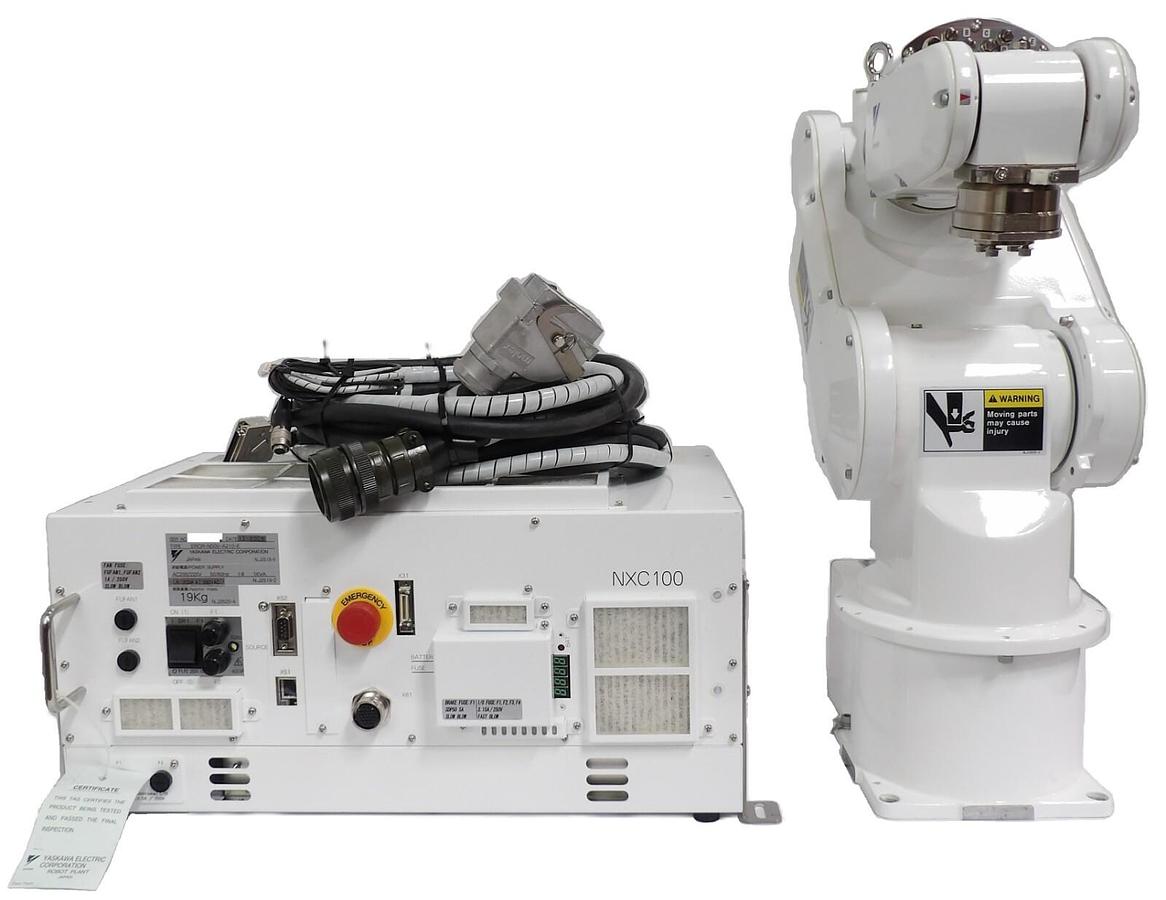 Used Yaskawa YR-CRJ3-A00 MOTOMAN Robot Set NXC100 ERCR-NS00-A210-E Working Surplus