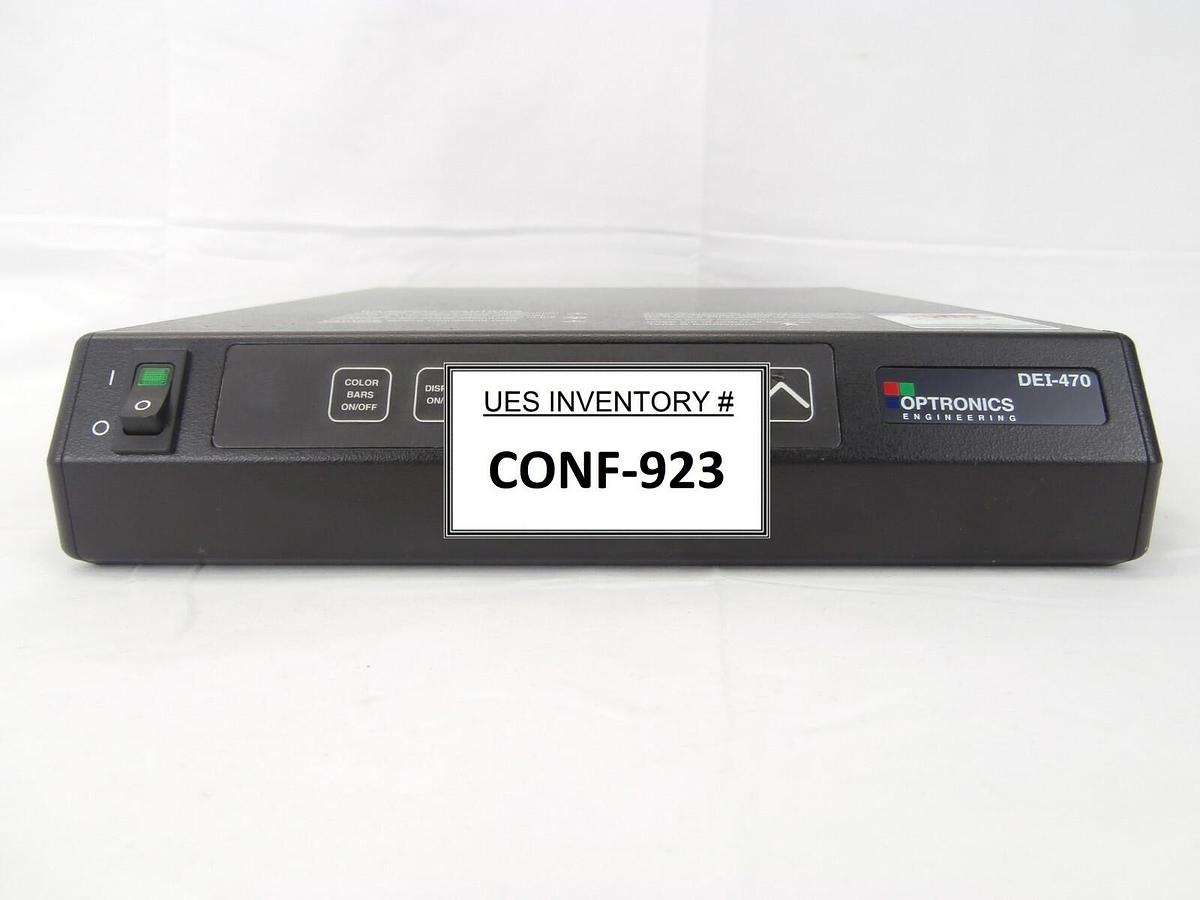 Used Optronics Engineering P99018 Microscope Video Camera Controller DEI-470 Used