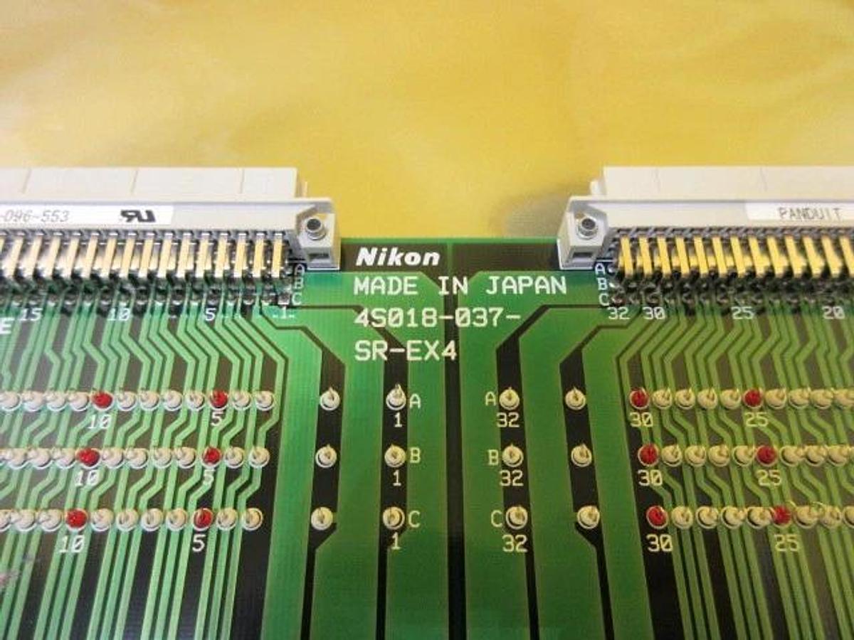 Used Nikon 4S018-037 Process Test Card PCB SR-EX4 NSR-S202A System Used Working
