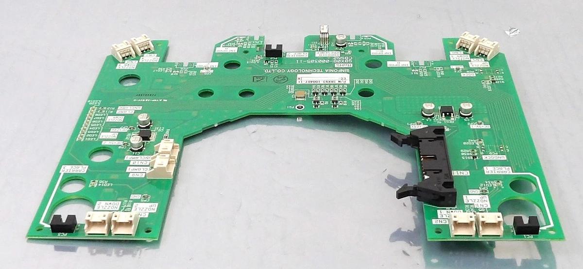Used Sinfonia Technology SBX93-100407-11 Interface PCB CBSN2 SBX08-000305-11 New