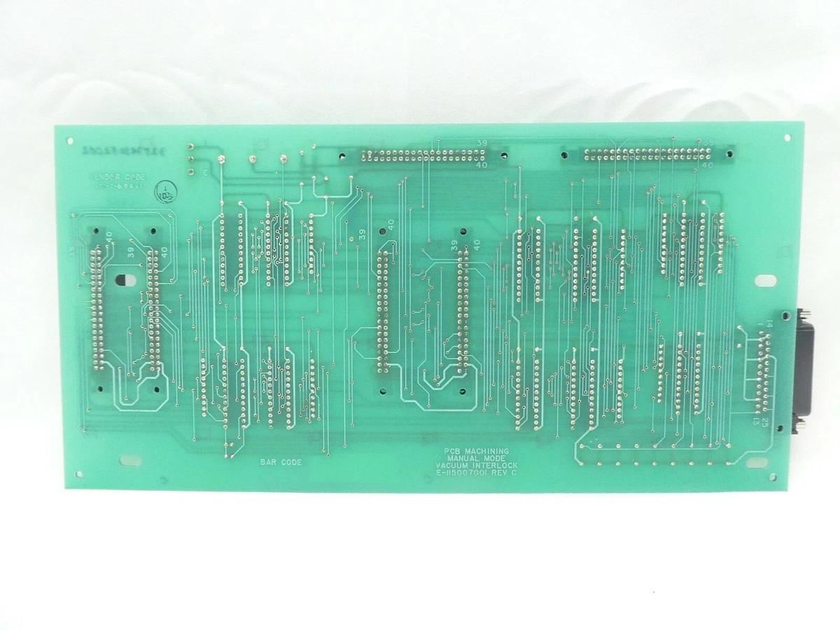 Used Varian Semiconductor VSEA E-115006001 Manual Mode Vacuum Interlock PCB Rev. C
