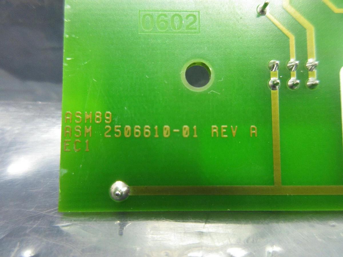 Used ASM Advanced Semiconductor Materials 2506610-21 Interface Board PCB Used Working