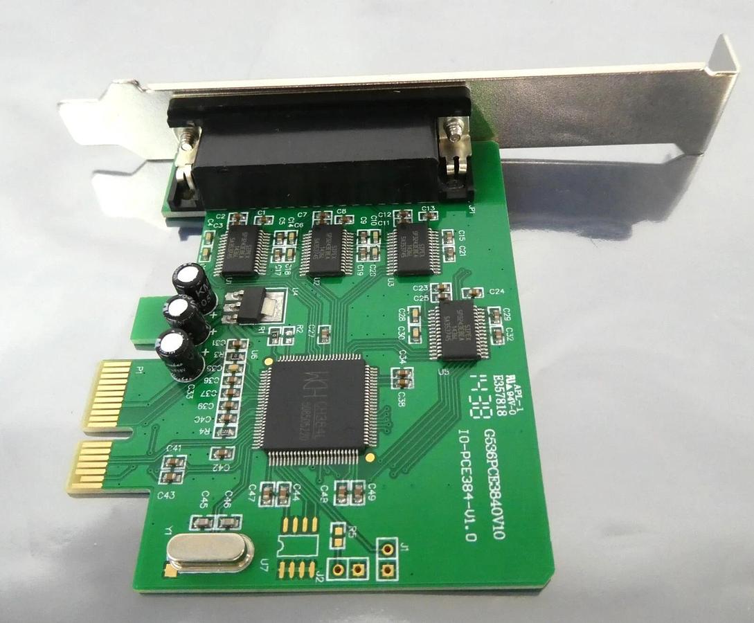Shenzhen Mmui Co SI-PEX15038 Multi Serial Controller Card PCB Lot of 2 New