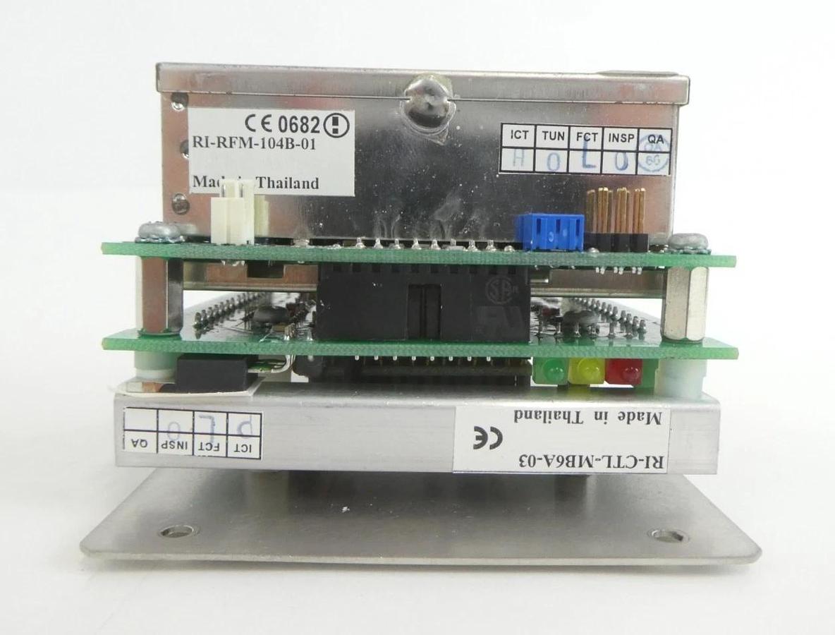 Used Texas Instruments RI-RFM-104B-01 PCB RI-STU-MB6A-03 Nikon NSR Lot of 4 Working