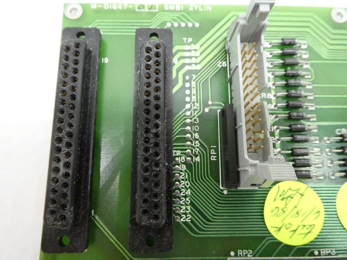 Used Varian M-01647-01 GMBI ZYLIN Interface Connector Board PCB Working Spare