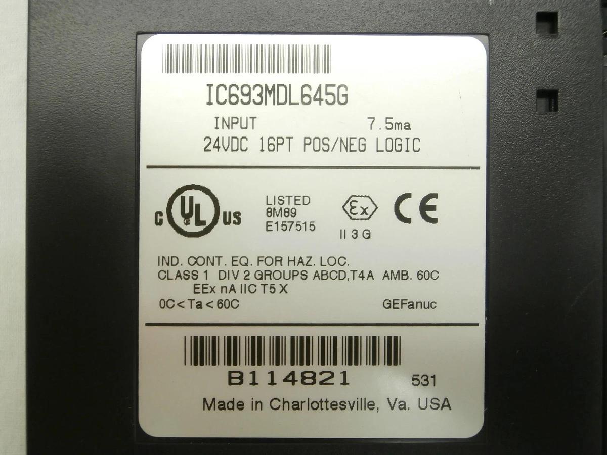 Used GE Fanuc Series 90-30 PLC 5-Slot Controller IC693PWR321Z Used Working