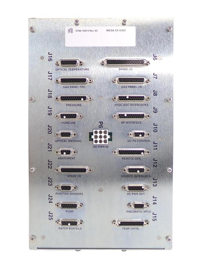 AMAT Applied Materials 0195-15014 Interface Module MESA C3 CIOC Producer New