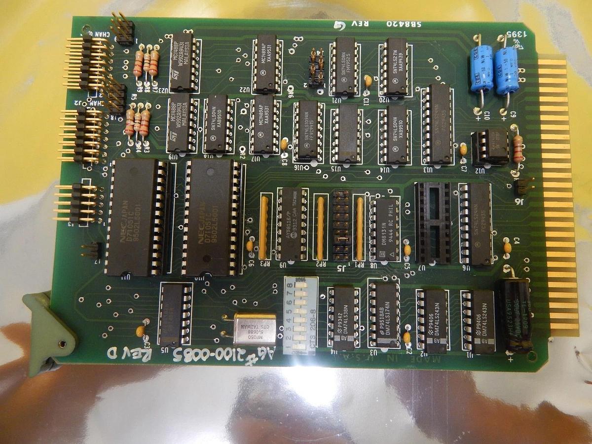 Used Micro/Sys SB8420 PCB Card 2100-0085 SER3 AG Associates 7100-5190-03 4100s Used