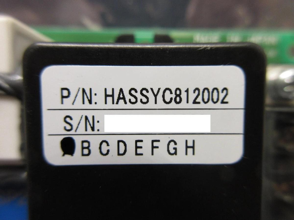Used Muratec HASSYC812002 Power Relay Board PCB OHT-POW-S-B M214C Used Working