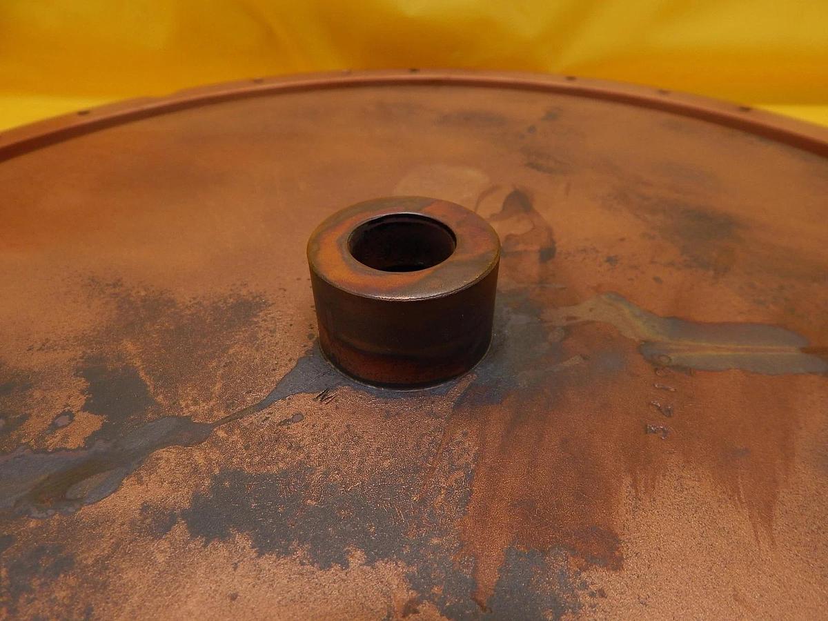 Used Materion Microelectronics ZTH-7179 Ti Titanium Target for Nordiko Used Working