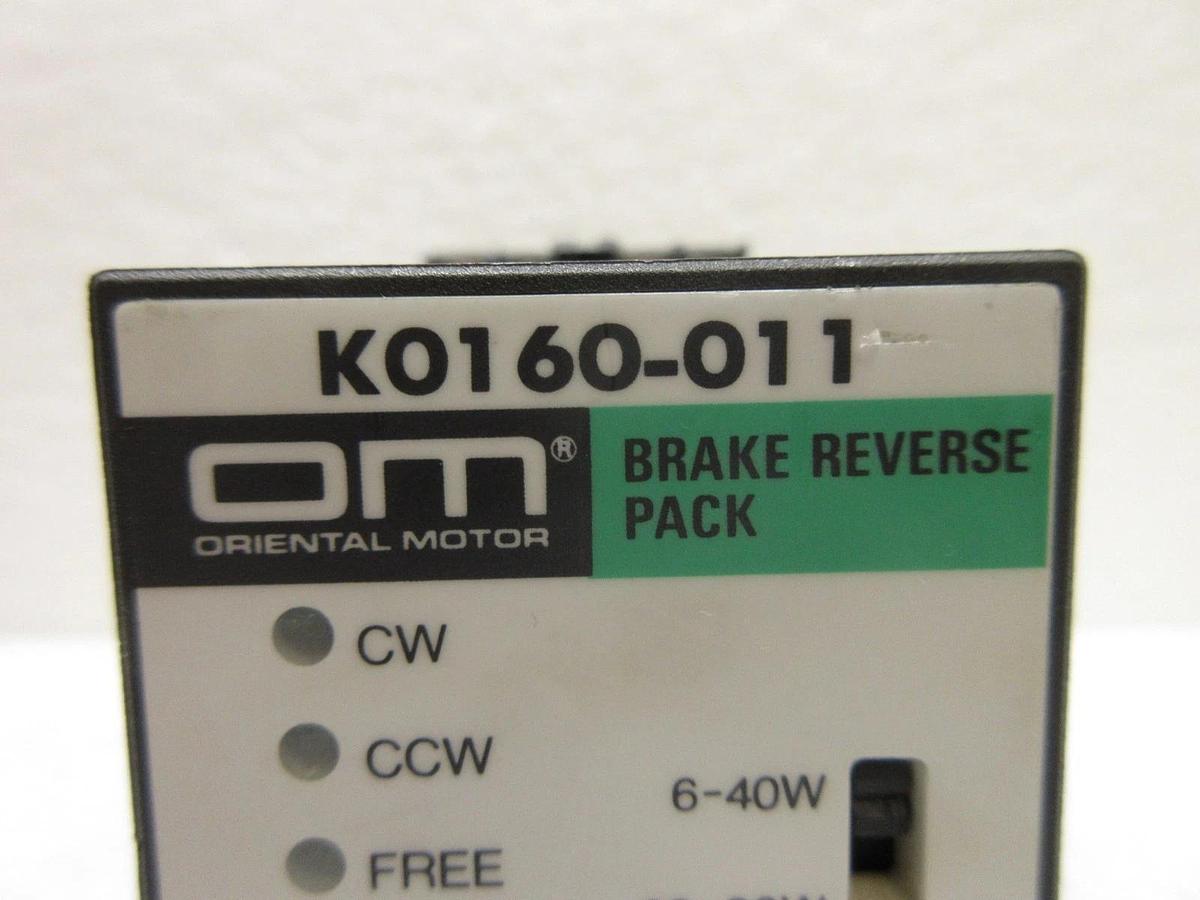 Used Oriental Motor K0160-011 Brake Reverse Pack Nitto Denko MA3000-II Used Working