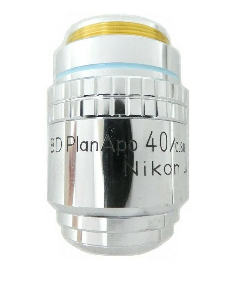 Used Nikon Precision BD PlanApo 40/0.80 Microscope Objective 210/0 Working Surplus