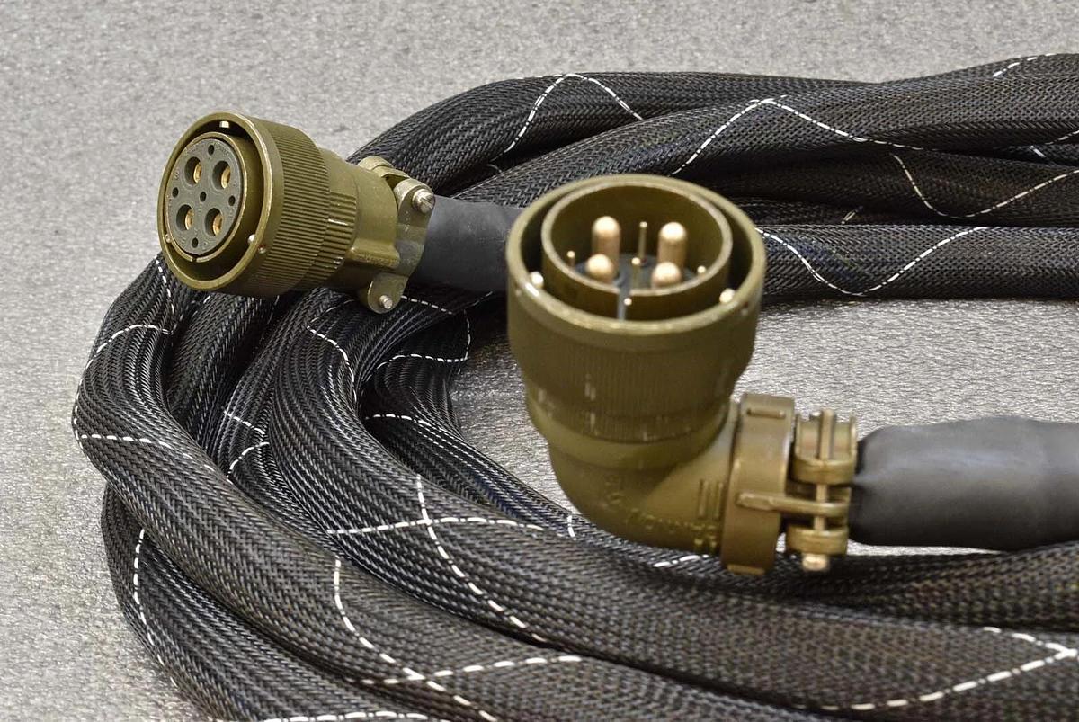 Used Shimadzu 263-09338-00 Rough Pump AC Power Cable Working Surplus