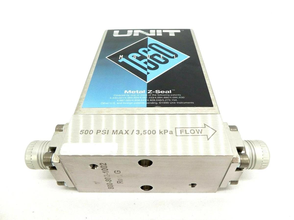 Used UNIT Instruments UFC-1660 Mass Flow Controller MFC 1 SLM SiH2Cl2 1660-105416