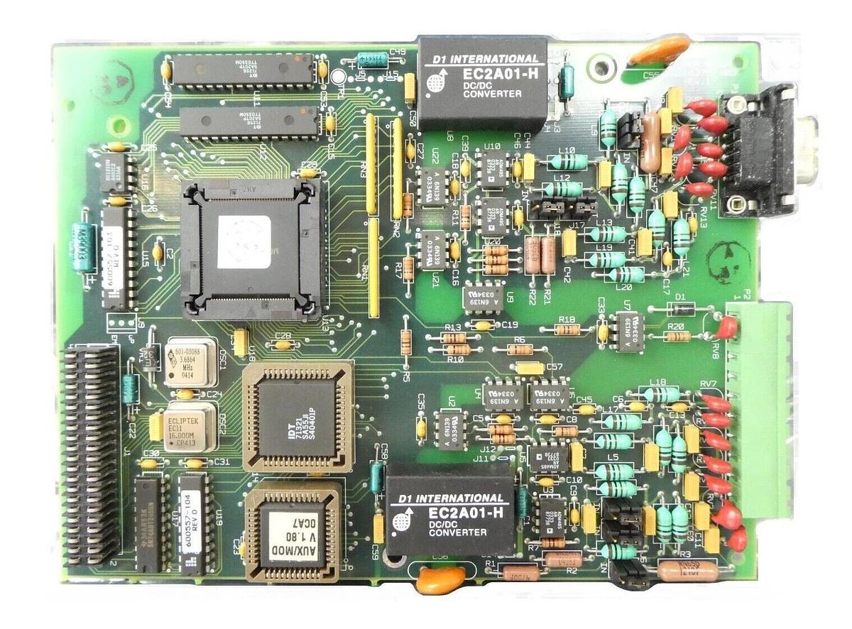 Used ABB 613755-003 AUX & AUX System Processor Board PCB DPU 2000R Working Surplus