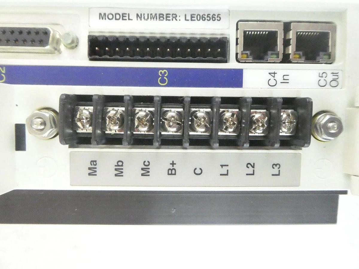 Used Kollmorgen PRD-00500000-06 Servo Drive LE06565 SERVOSTAR CD SynqNet Working