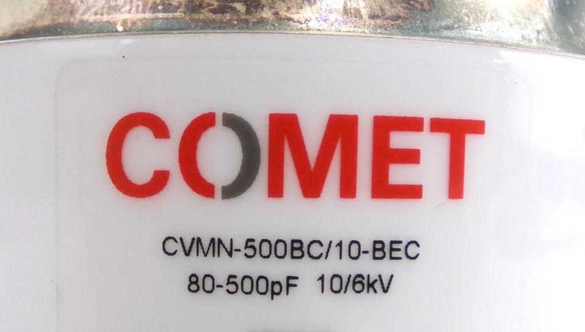Used Comet CVMN-500BC/10-BEC Variable Vacuum Capacitor Reseller Lot of 4 Working