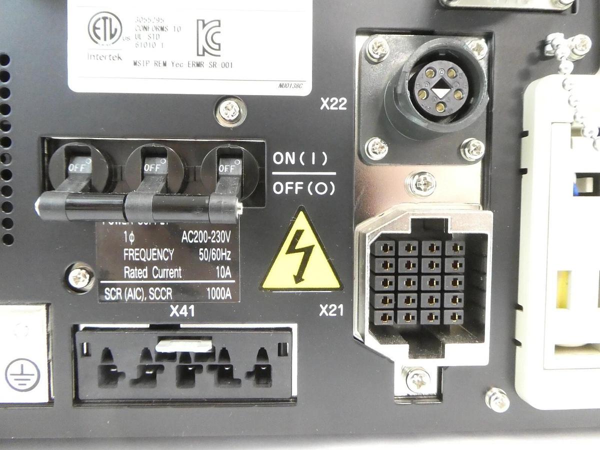 Used Yaskawa ERMR-AS00-B301-E1 Robot Controller Module CX80-001701-V2 SR100 Working