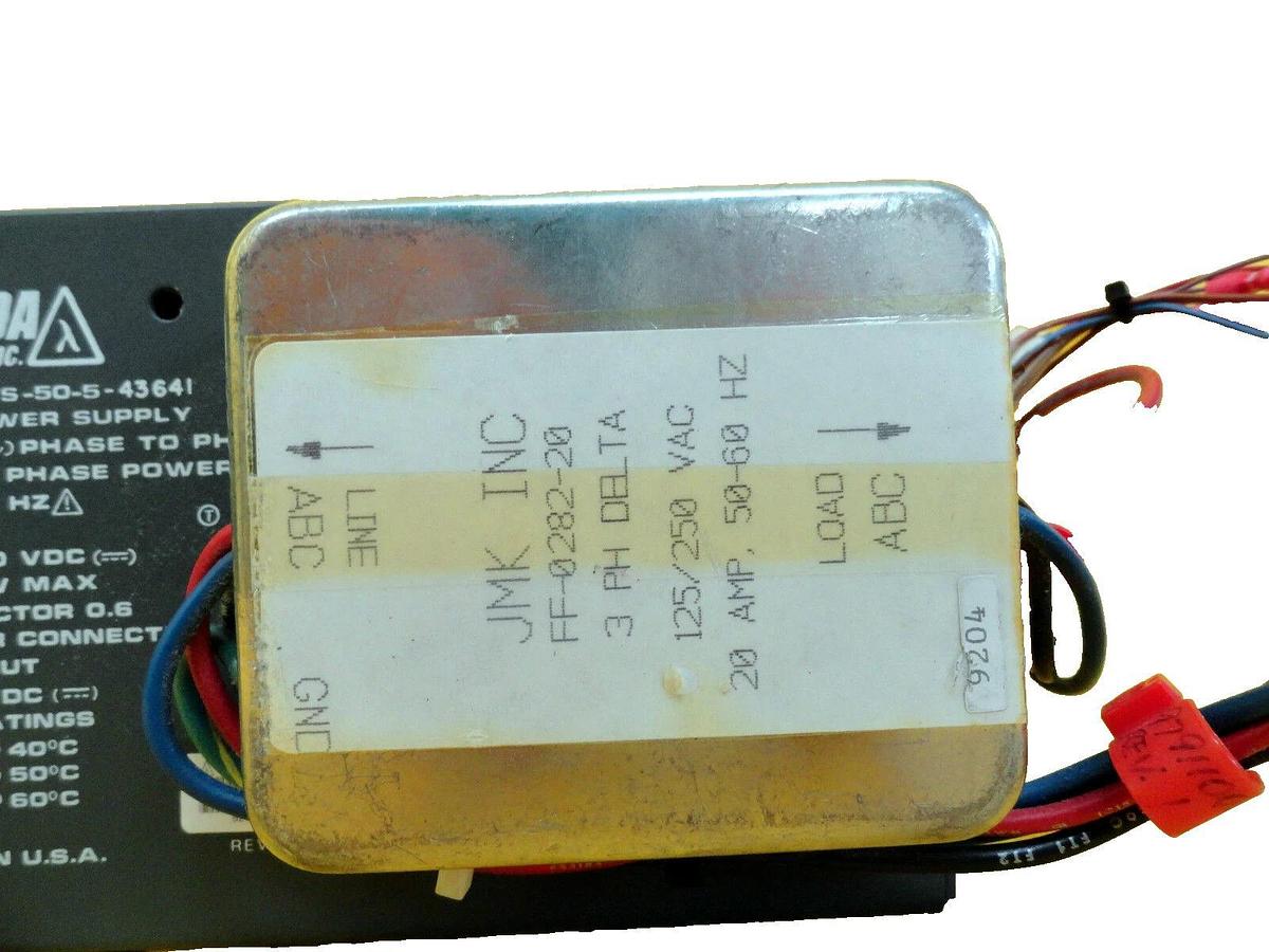 Used Lambda LFS50-5-43641 Regulated Power Supply Working Surplus