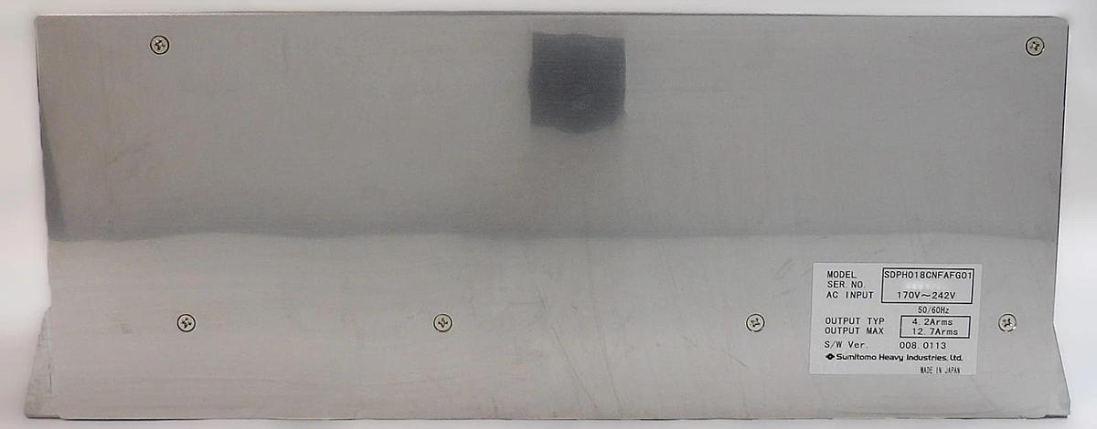 Used Sumitomo SDPH018CNFAFG01 SDPH PWM Amplifier Module Hitachi IS5100 Working