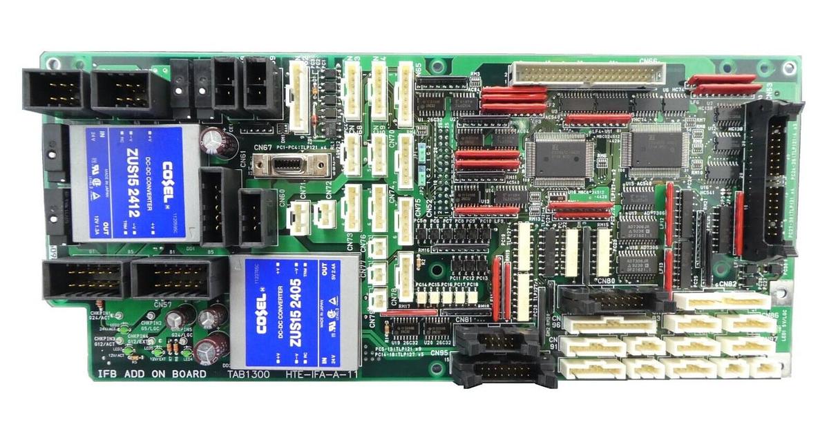 Used TEL Tokyo Electron HTE-IFA-A-11 IFB Add-On Board PCB TAB1300 Working Surplus