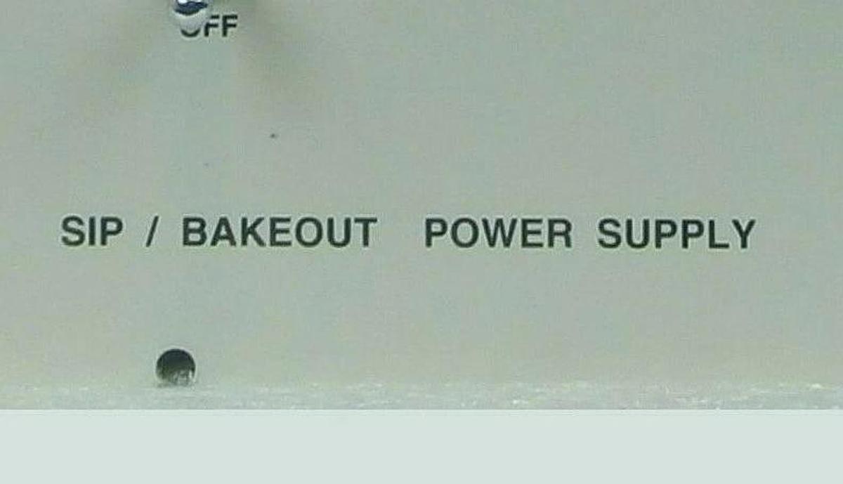 Used JEOL SIP Control SIP/BAKEOUT Power Supply JWS-7555S Wafer Defect SEM Working