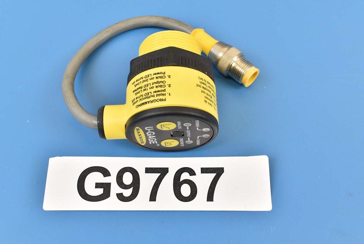 Used Banner T30UIPAQP U-Gage Analog/Discrete T30U Series