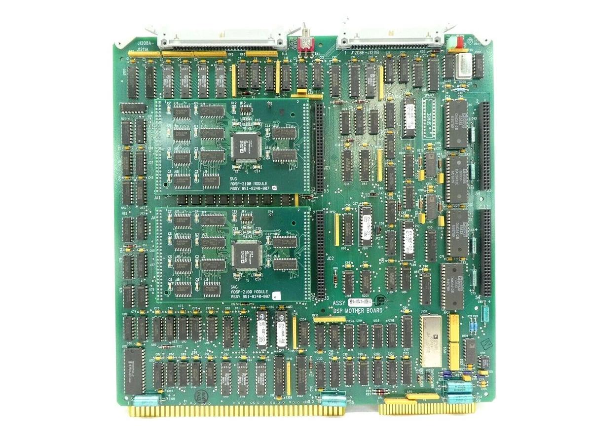 Used ASML 859-0741-006A Motherboard PCB Card DSP MOTHER BOARD 851-8240-007K Working