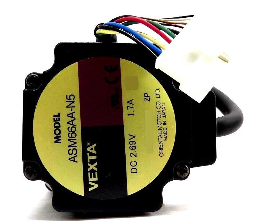 Used Oriental Motor ASM66AA-N5 DC Servo Motor VEXTA Lot of 5 Working